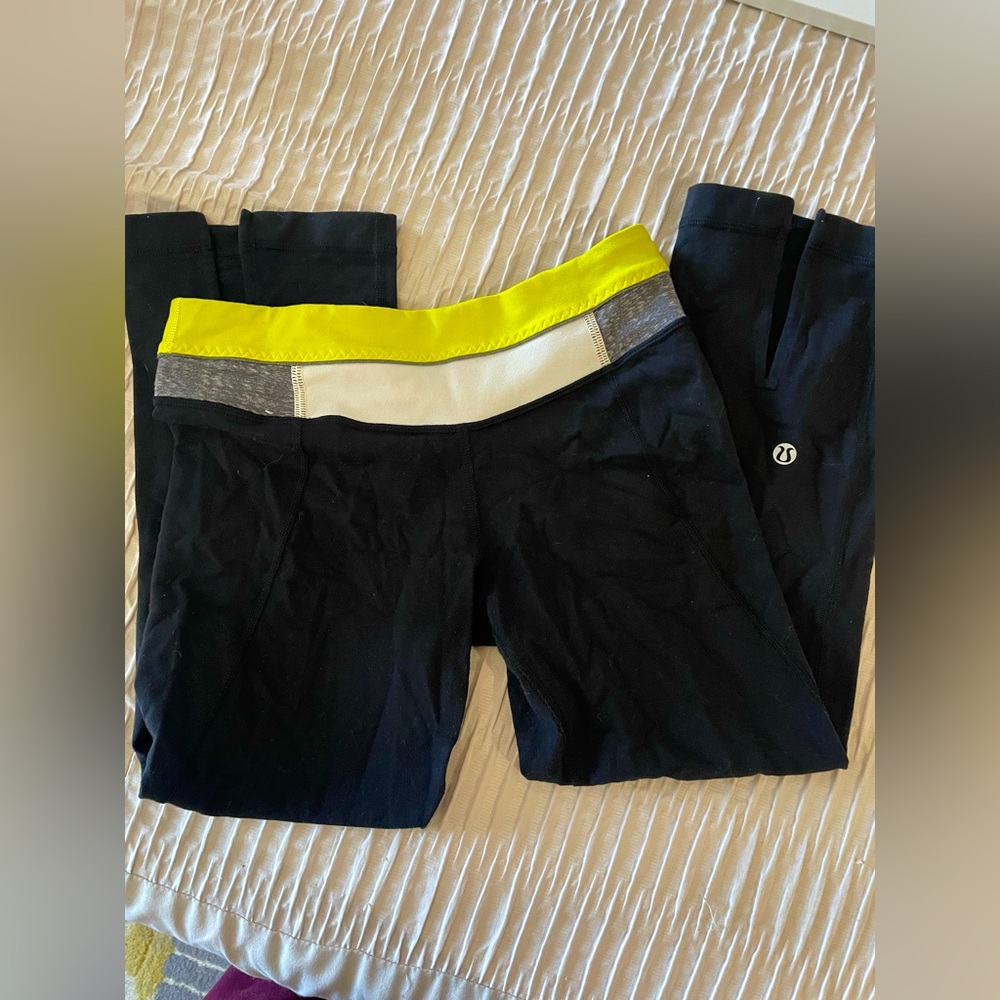 Cropped lululemon leggings